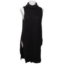 Lindex, Pullunder, Größe: M, Schwarz, Acryl/Alpakawolle/Polyamid #UZc