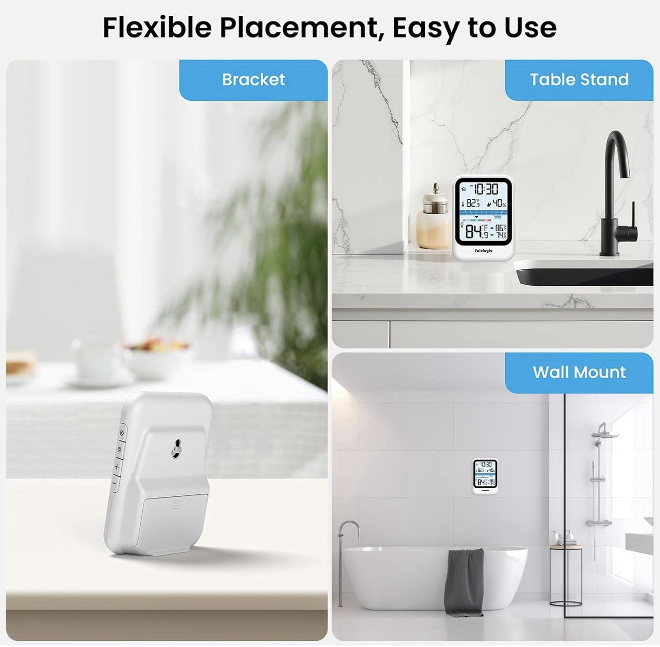 Sainlogic Wireless Pool Thermometer Floating Easy Read, High Precision Outdoo