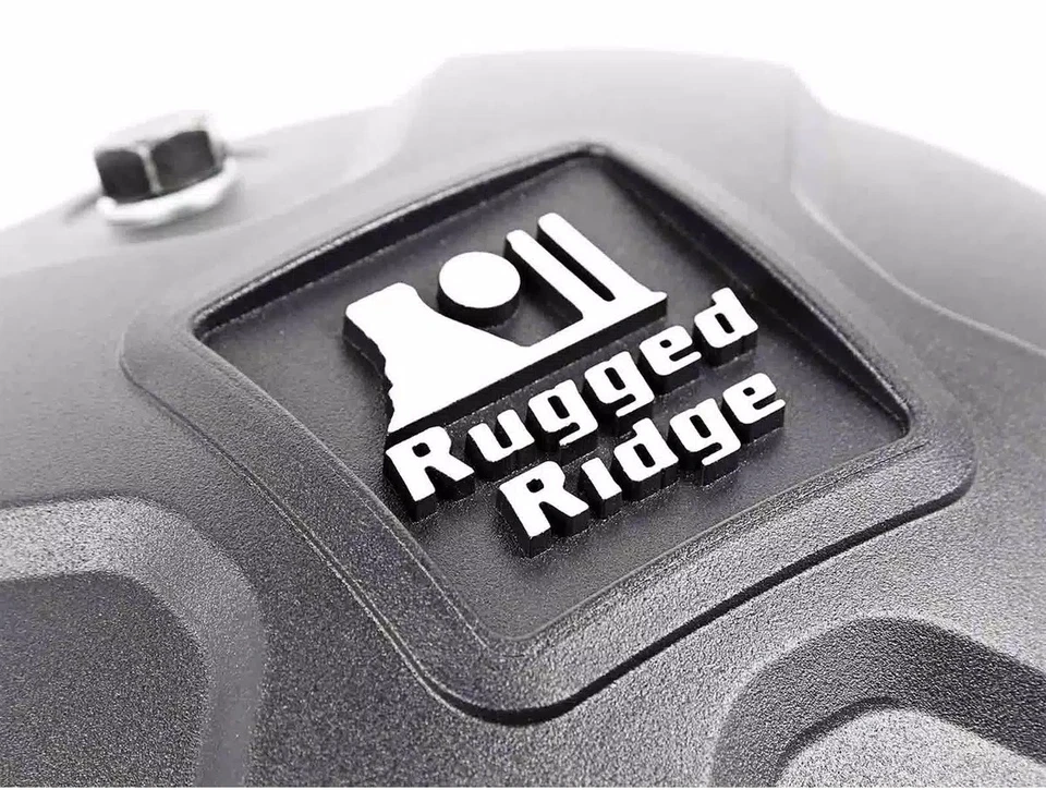 Rugged Ridge Boulder Differential Cover Aluminum Black 16595.14 Fits Dana 35 Foto 3 de 4