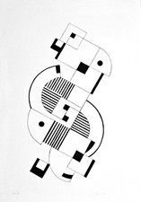 MARCELLO MORANDINI -  LITOGRAFIA  70 X 50 cm Chisel anni 70