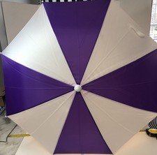 Children Folding Umbrella 3 Color Easy Push/Pull 9 Rib Canopy 29 inches - Purple