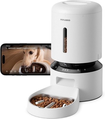 PETLIBRO Automatic Cat Feeder with Camera, Automatic Pet Food Dispenser,