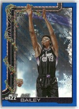 2025-26 Topps Holiday #H165 Ace Bailey Blue Metallic Glitter RC ☘️268