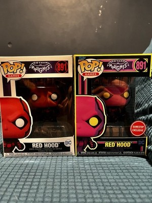 Funko Pop Gotham Knights Red Hood 891 GameStop exclusive chace with normal funko