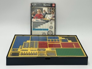 Vintage 1983 Lego Dacta Technic Simple Machine Set 1030 & Card Set 1031 Complete