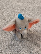 Vintage Dumbo Elephant Plush Disneyland Walt Disney World 8" Stuffed Animal Toy