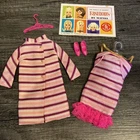 Vintage Barbie 1843 Dancing Stripes COMPLETE 1968 Fashion Set – MINTY