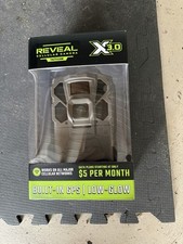 TACTACAM REVEAL X 3.0 CELLULAR TRAIL CAMERA GPS 1080P RV-TC-XGEN3 NEW SEALED