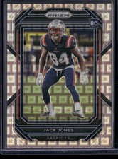 2022 Panini Prizm Jack Jones Pandora Prizm RC 130/400 #395 New England Patriots