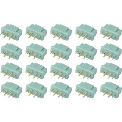 Reely RE-6799050 20-Piece Gold MPX Battery Female Connector