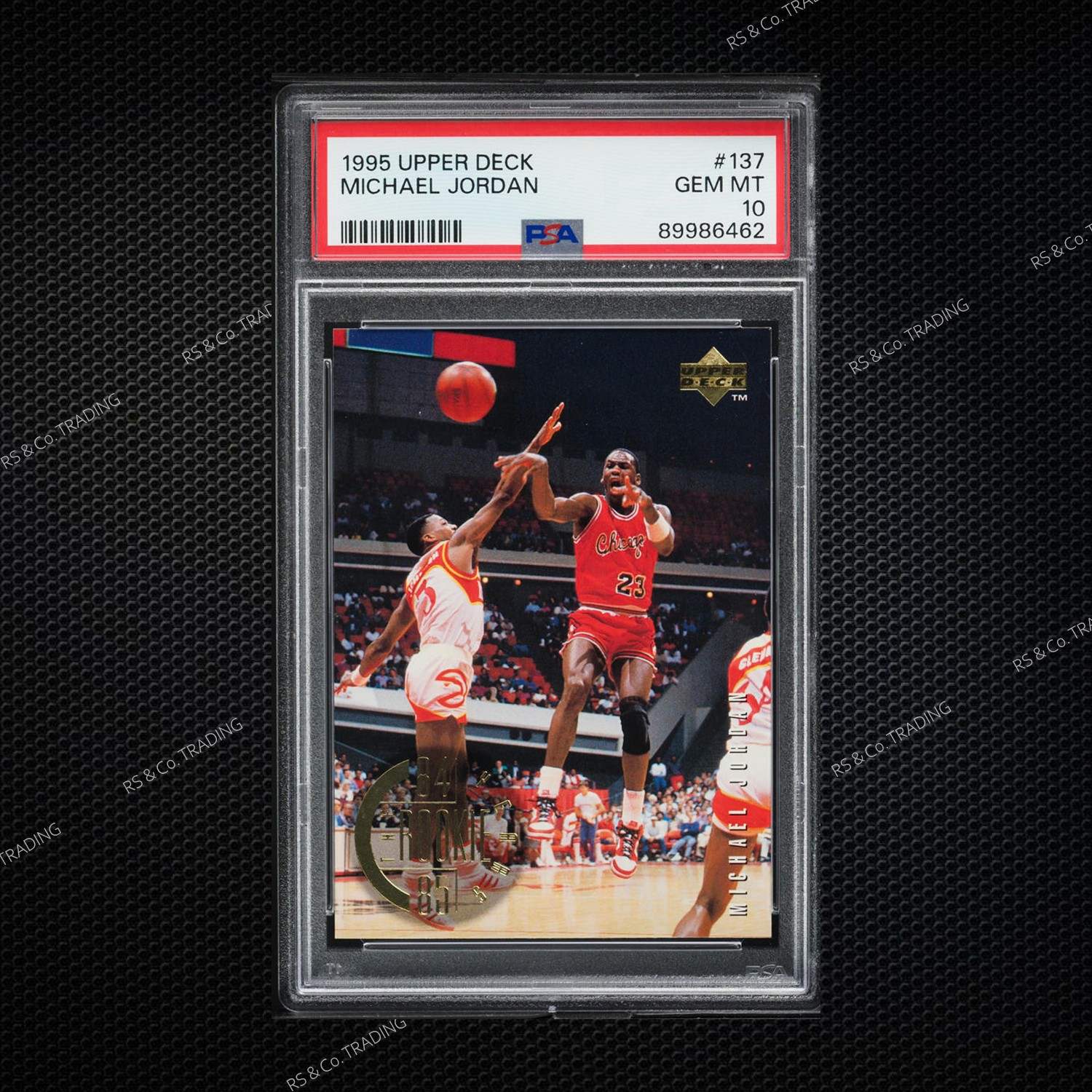 1995 Upper Deck Rookie Years #137 Michael Jordan PSA 10
