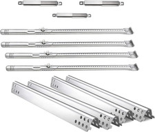 Grill Parts Kit for Charbroil Performance 4 Burner Tubes Heat Plates Replacement