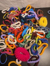 Huge Lot Of Vintage 90s Hair Ties Pony Tails Scunci Goody More