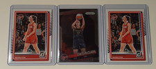 2025 Panini Prizm WNBA CAITLIN CLARK Base #22 & (2)Donruss Base #47 LOT FEVER