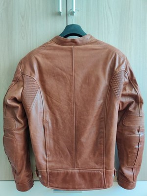SHIMA HUNTER+ Motorradjacke Herren L hellbraun CE-zertifiziert