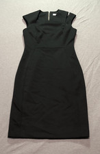 Calvin Klein Shift Dress Women's 4 Minimalist Dark Feminine Preppy Chic Business