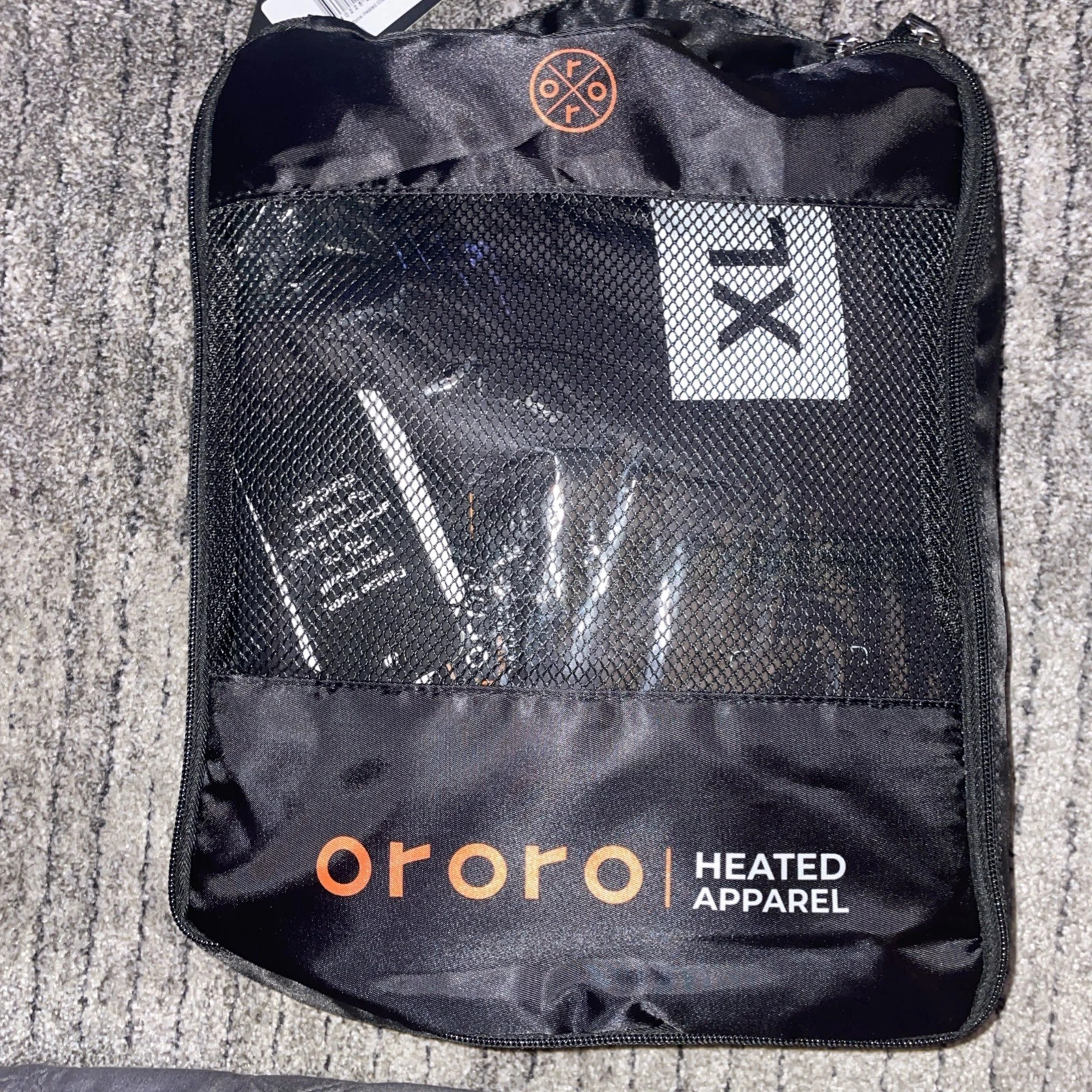 Ororo Men's Vest Heated Classic 4-Zone Xl Black