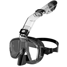 Professional Foldable Anti-Fog Snorkel Mask Diving Snorkeling Gear Adults Kids