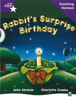 Rigby Star Guided Reading Purple Level: Rabbit's Surprise Birthday (Taschenbuch)