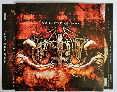 World Funeral by Marduk Rare Promo CD With Sleeve 2003