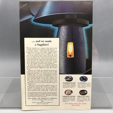 Linde Air Products Vintage Magazine Print Ad 6-1/2x10"