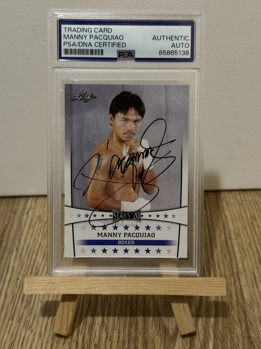 Leaf Autographed Boxing Sports Trading Cards & Accessories for