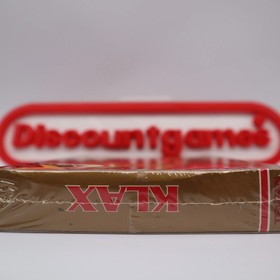 NES Nintendo Game KLAX - NEW & Factory Sealed with Authentic V-Overlap Seam!