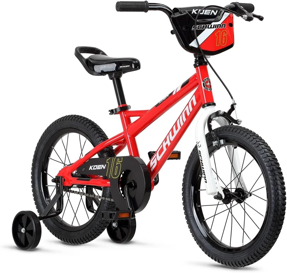 Koen Kids Bike 12-20": Black, Blue, Red, Teal, Pink, Purple - Image 3 of 4