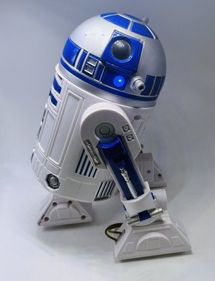 R2D2 Disney Store STAR WARS Droid Sound Activated INTERACTIVE R2D2 Tested