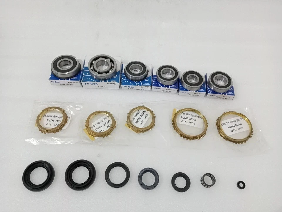 Suzuki Samurai 86-95 5 Speed Manual Transmission Rebuild Kit +Synchro Rings |Fit - Image 2 of 4