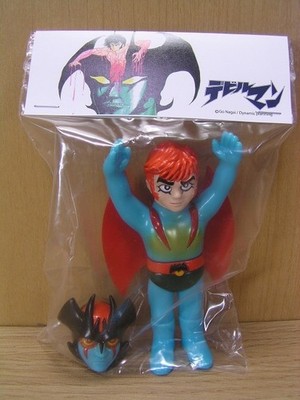 SECRET BASE Devilman Daikoku Toy Face Removal  Sofubi Mini Winner 409091