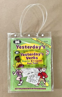 Super Duper Series: Yesterday's Verbs, Regular & Irregular (Grades 1-6) & CD-ROM