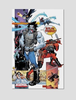 Batman x Deadpool #1 Premium Giclee Print 11'' x 17'' DC Marvel Wall Art