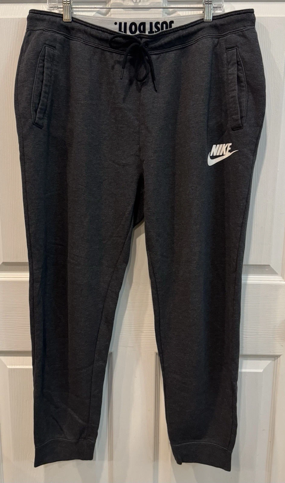 Felpa Nike donna classica joggers grigio scuro taglia 1X