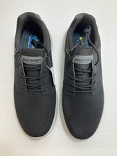 Skechers Men's Delson 58876 Black Casual Shoes Sneakers NEW 