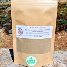 Belly Fat Formula #74 - Ayurvedic Fat Burner | Liver & Metabolic Detox | ORGANIC