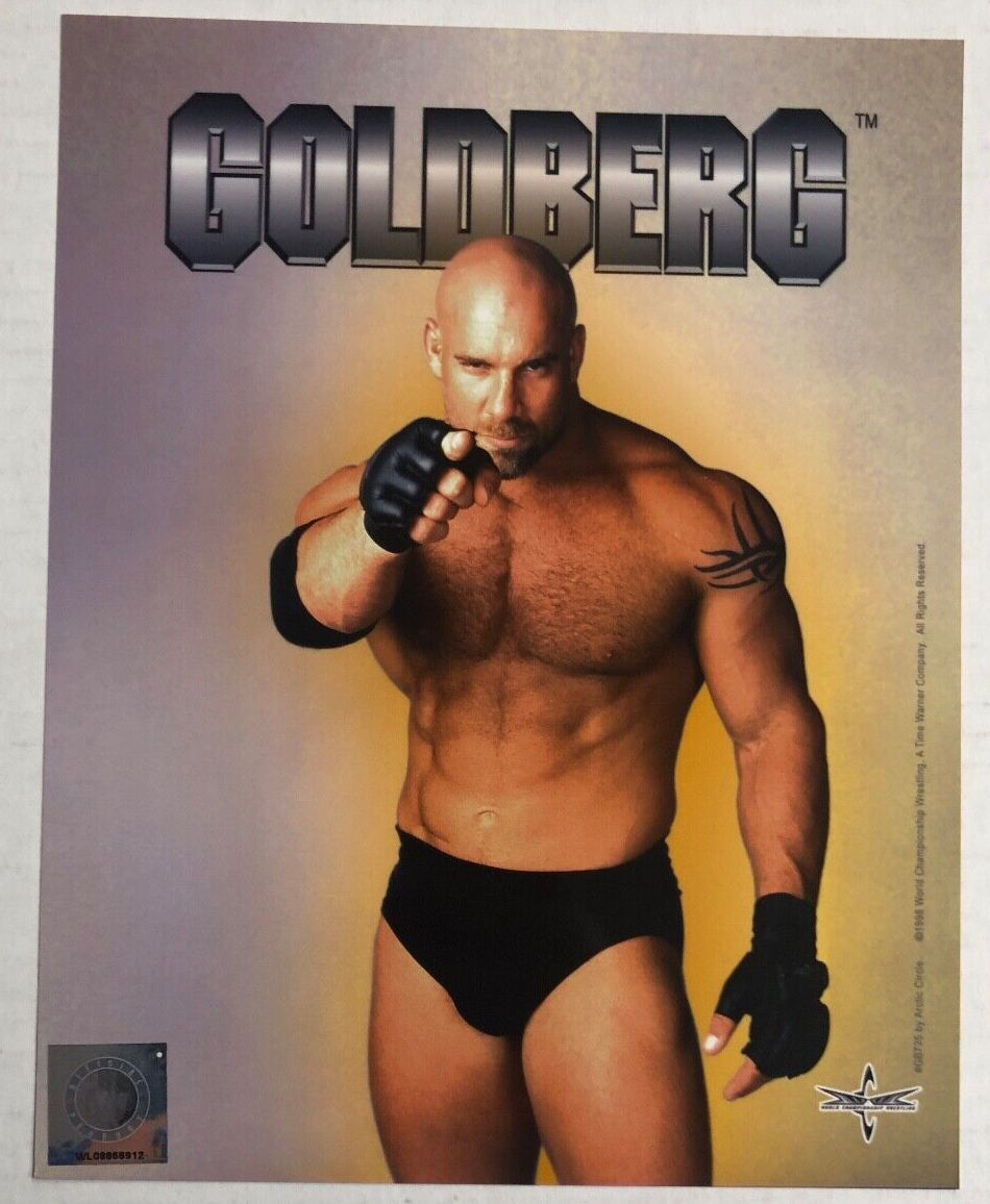 WCW Goldberg WCW PROMO 8X10 Wrestling PHOTO!! WWE WCW | eBay