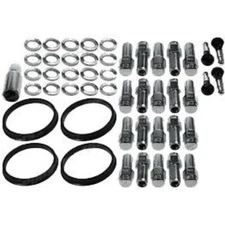 Race Star 601-1412-20 12mmx1.5 GM Closed End Deluxe Lug Kit - 20 PK