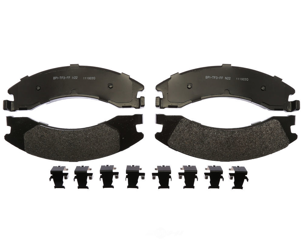 Disc Brake Pad SetSpecialty Medium Duty Metallic Raybestos SP1329TRH