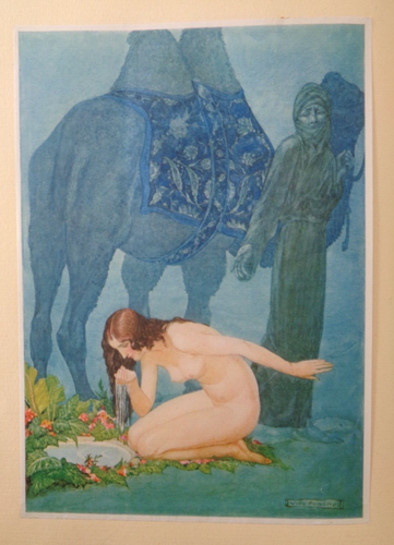 1930 RUBAIYAT OF OMAR KHAYYAM by FITZGERALD 12 COLOUR PLTS BY WILLY POGANY ^ - Picture 11 of 18