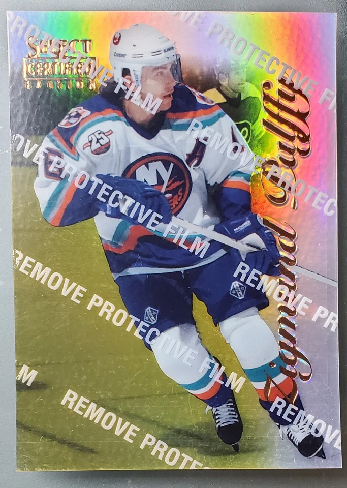 Zigmund Palffy 1996-97 SELECT CERTIFIED #23 ⭐MIRROR GOLD⭐ {30 exist} Islanders - Image 2 of 4