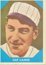 1960 Fleer Baseball Greats Nap Lajoie Original Baseball Cards..... Lot 348