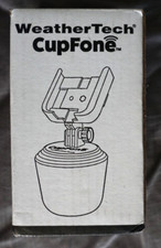 WeatherTech CupFone Universal Adjustable Cup Holder Car Mount for Cell Phones
