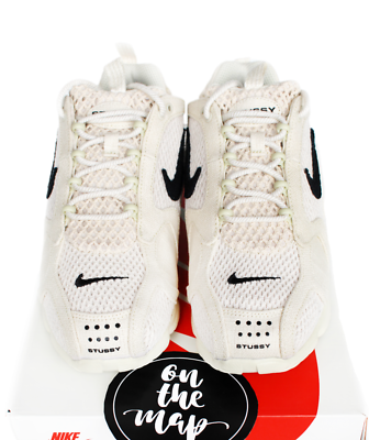 Nike x Stussy Air Zoom Spiridon Cage 2 Fossil Beige UK 9 10 11 US
