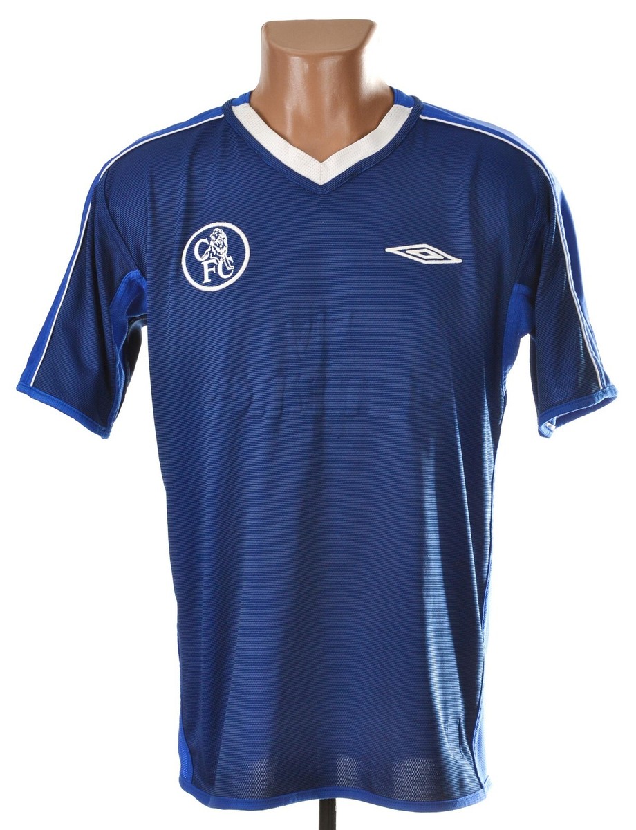 CHELSEA 2003/2005 HOME FOOTBALL SHIRT JERSEY UMBRO SIZE M