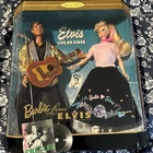 Vintage 1996 Barbie Loves Elvis Presley Collector Edition Mattel 2 Piece Set