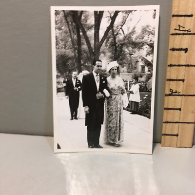 Vintage Photo 60's WeddIng Ushers u