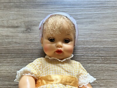 Vintage 1960's Ideal Toy Corp. BW-9-1 Blonde Rubber Baby Doll | eBay