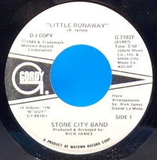 Stone City Band (Rick James) 45 "Little Runaway"  VG++ B11
