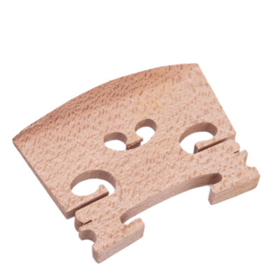 4/4 Maple Violin Bridge Wood-colored